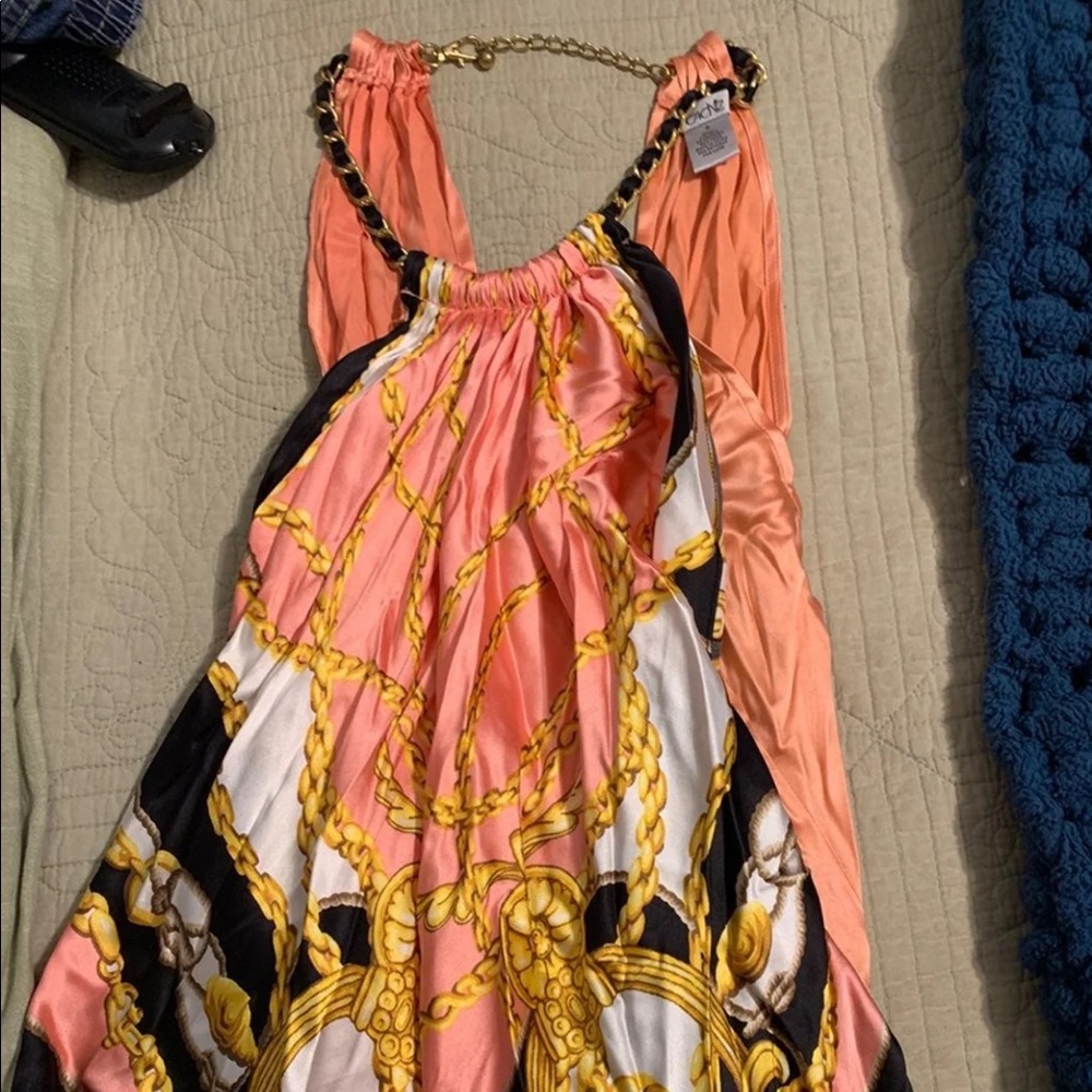 Cache Chain Halter Top